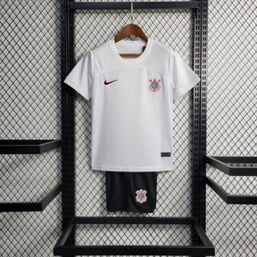 Kit Infantil Corinthians I 2023/24 + PERSONALIZAÇÃO GRÁTIS