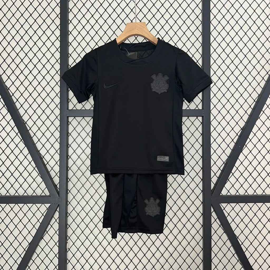 Kit Infantil Corinthians II 2024/25 + PERSONALIZAÇÃO GRÁTIS