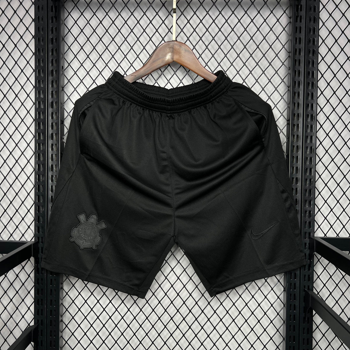 Shorts de Jogo All Black Corinthians 2024/25