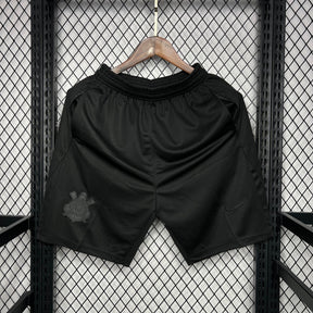 Shorts de Jogo All Black Corinthians 2024/25